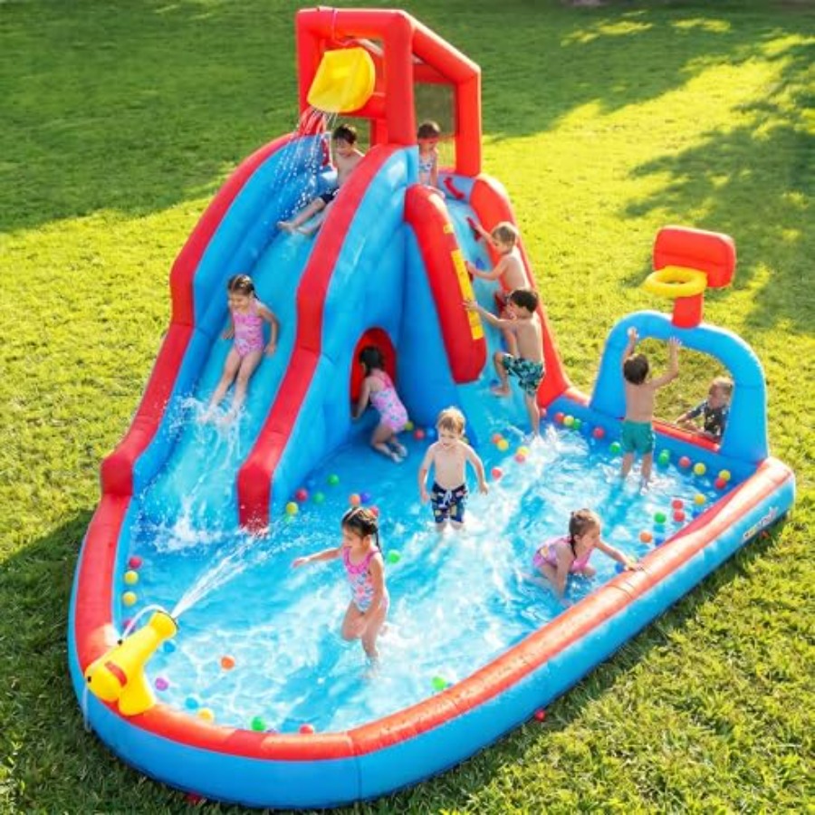 Kids Outdoor Water Slide - Çocuklar için arka bahçe açık hava