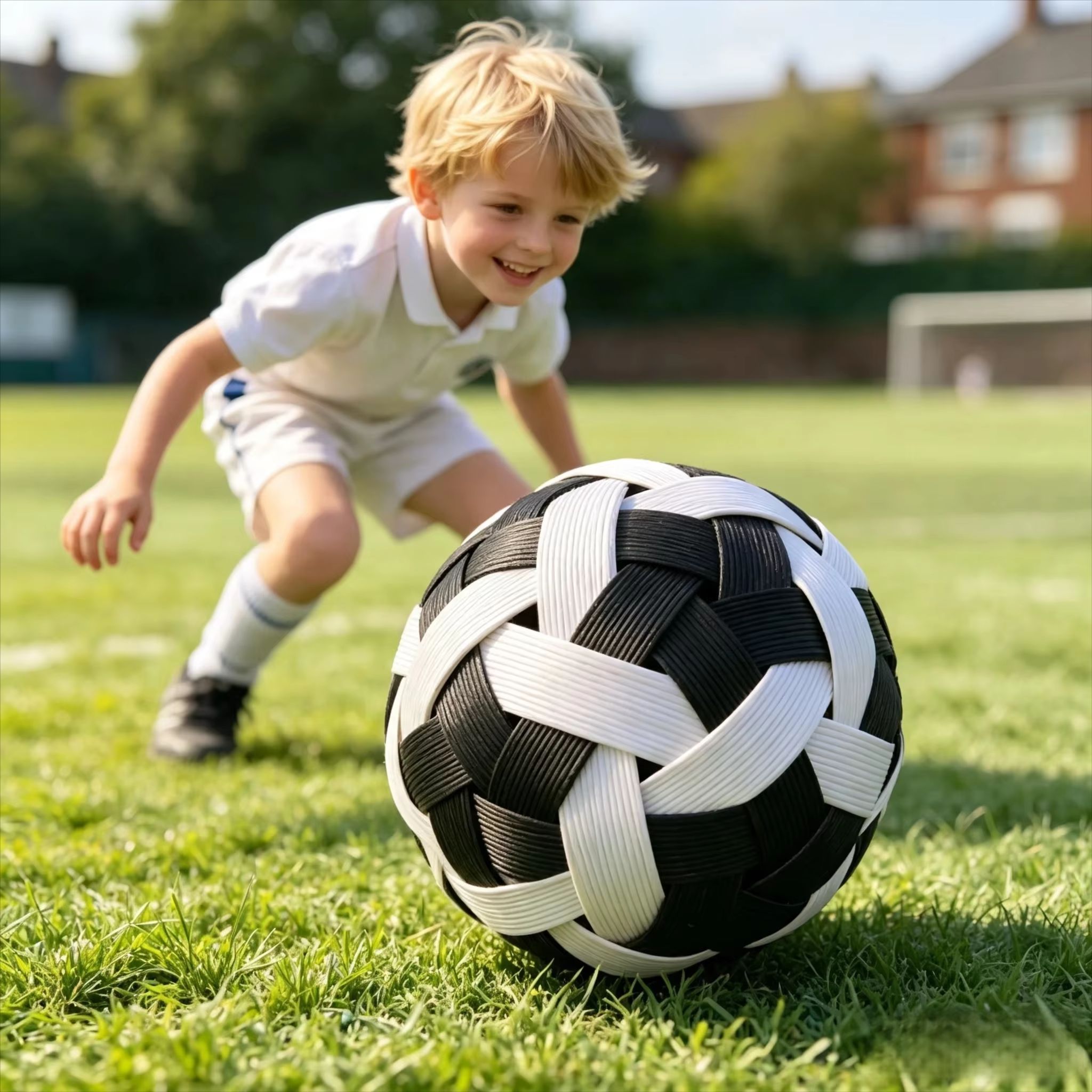 Play Kids Outdoor - Çocuklar Sepak Takraw Rattan Topu El