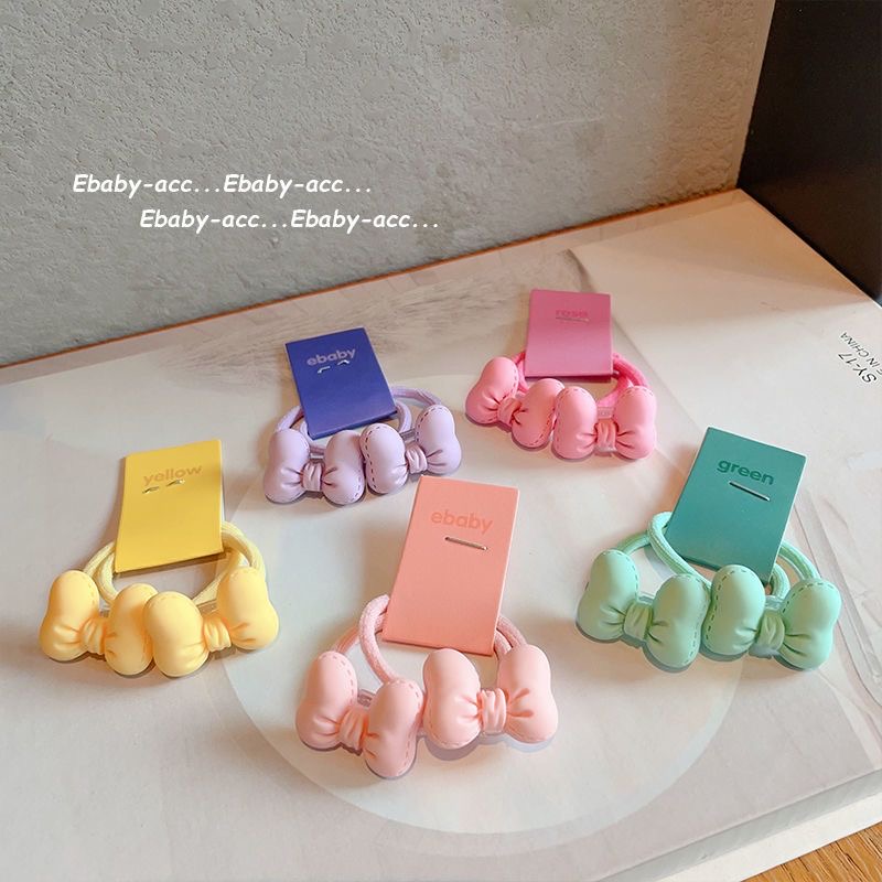 Kids Outdoor Decor - Kızlar için 5 adet Sevimli Fiyonklu