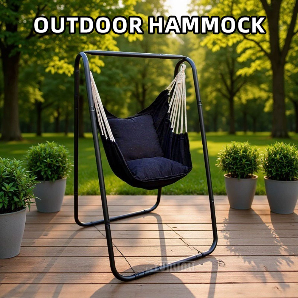 Kids Outdoor Hammock Swing - Salıncak Standlı Hamak Asılı Sandalye, Kolay