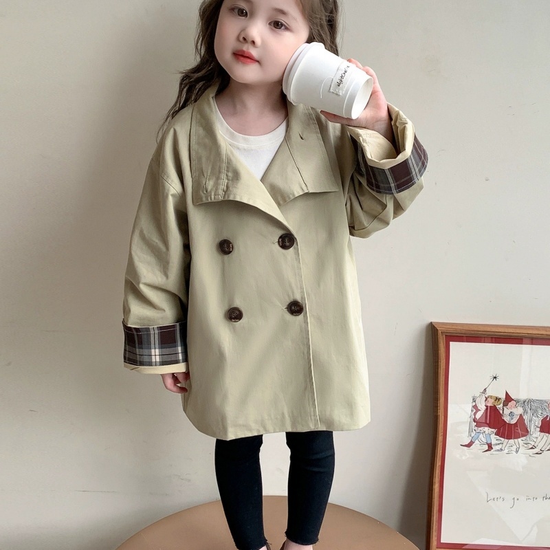 Kids Outdoor Jacket - Kız Çocuk Mont Rüzgarlık Ceket Pamuklu