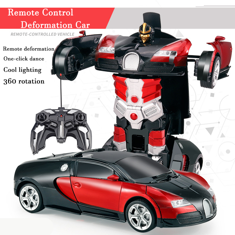 Kids Outdoor Adventure - 2in1 Elektrikli RC Araba Dönüşümü Robotlar