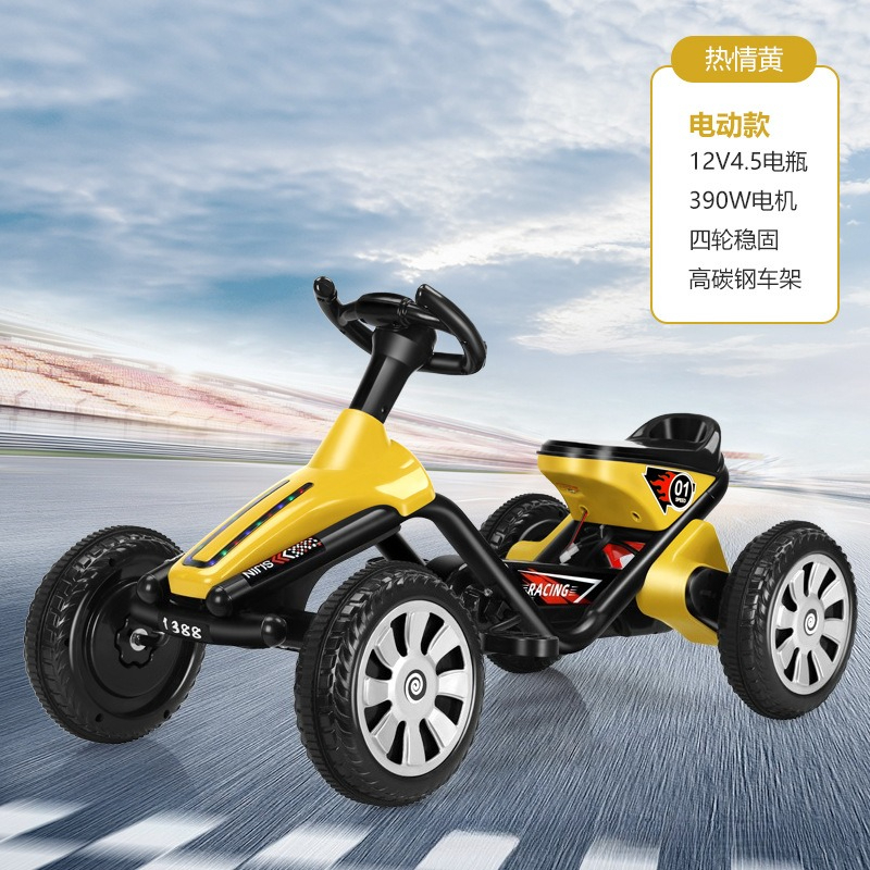 Go Kart Pedal Kids - Çocuklar için Dört Tekerlekli Pedal Go-Kart