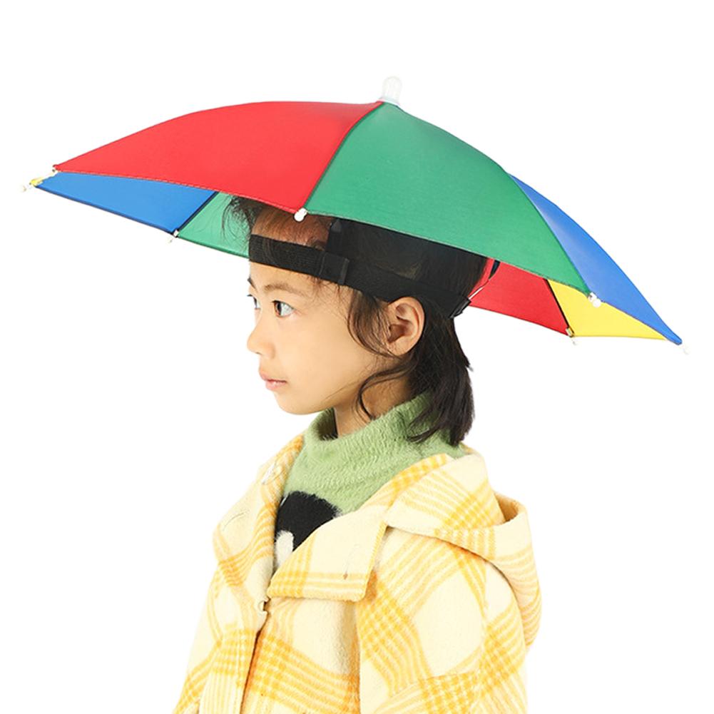 Kids Outdoor Umbrella - Çocuklar için şemsiye şapka çocuk katlanabilir