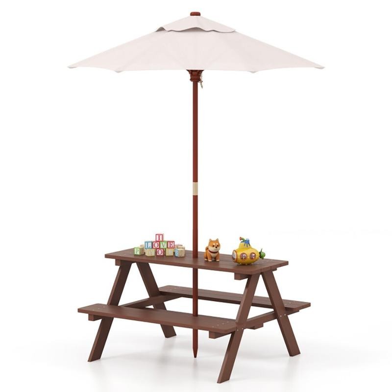 Kids Outdoor Umbrella - Açık Hava 4 Kişilik Çocuk Piknik