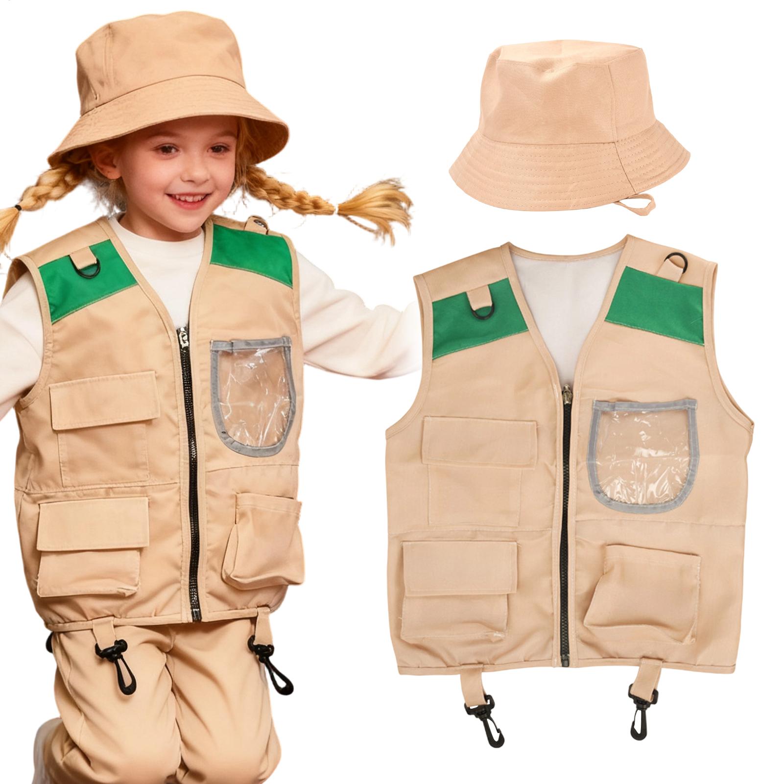 Kids Outdoor Umbrella - Safari Explorer Kostümü Çocuklar İçin Rol
