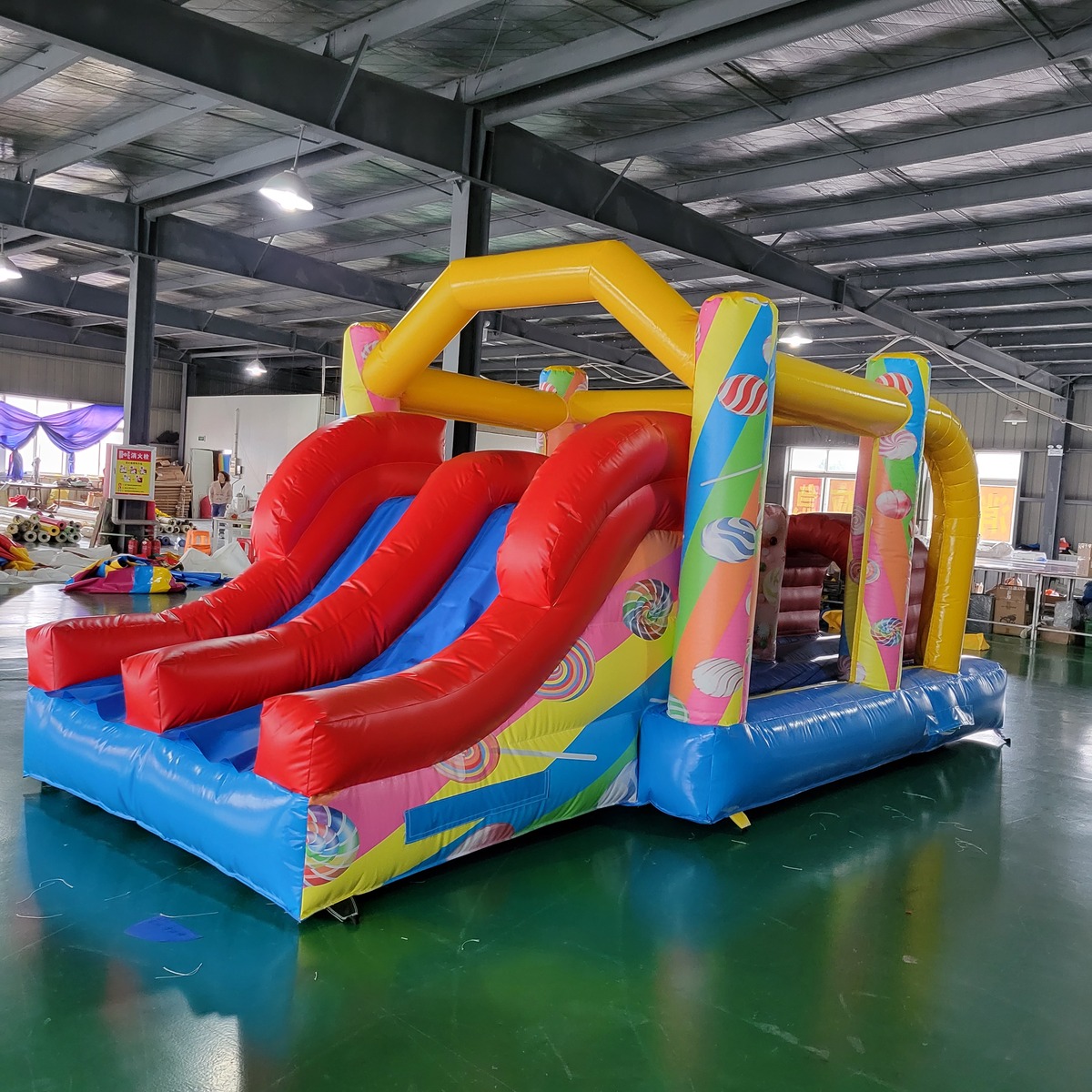 Ticari PVC Branda Çocuk Şişme  - Kids Outdoor Trampoline incelemesi ve fiyatı