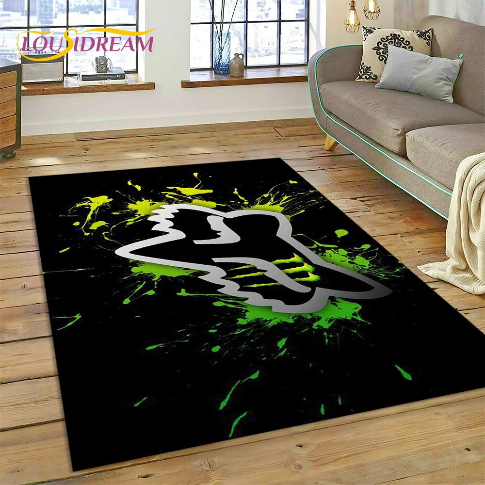 3D F-FOX Logo Yarış Halı Halı  - Kids Outdoor Play Area incelemesi ve fiyatı