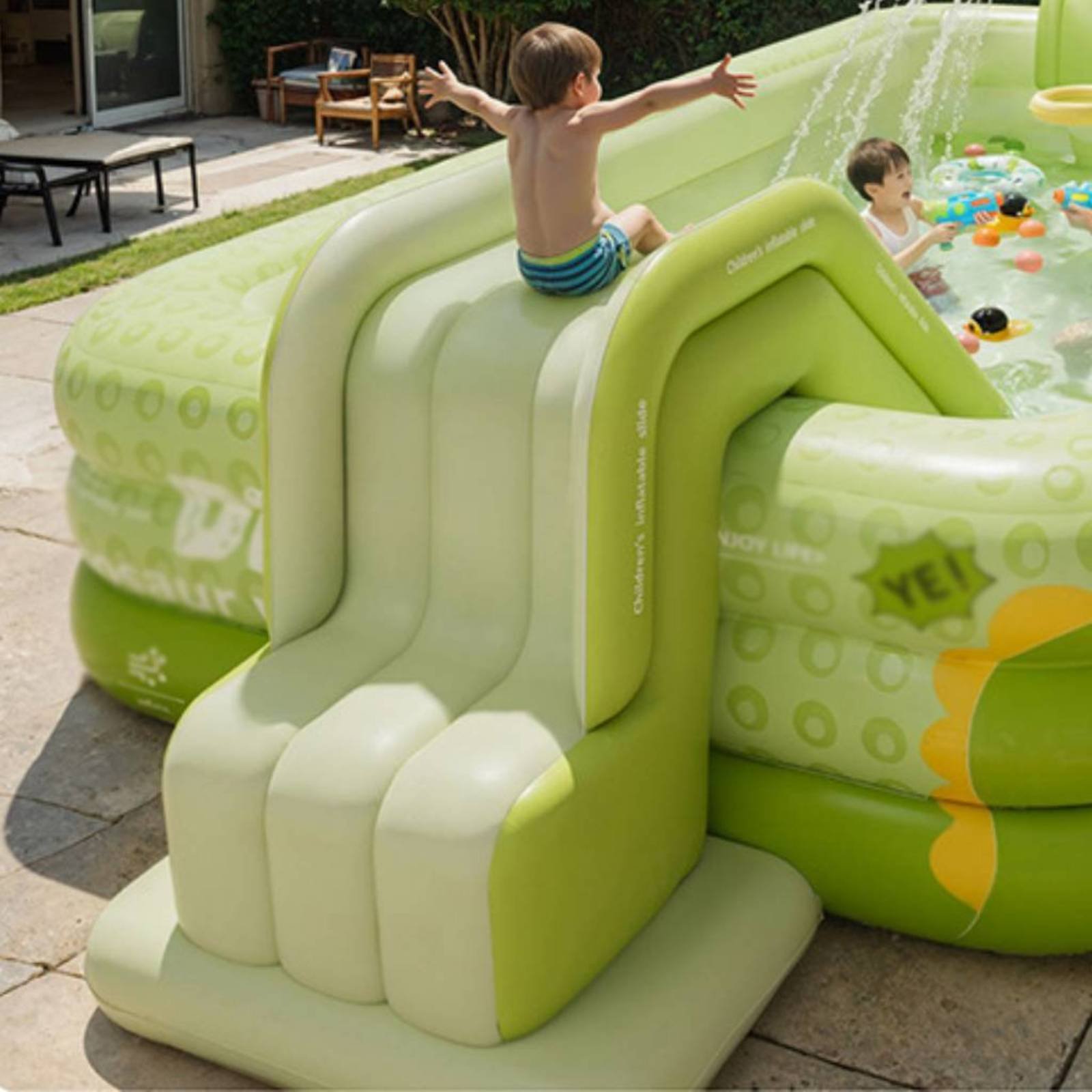 Şişme Havuz Kaydırağı Katlanab - Kids Outdoor Water Slide incelemesi ve fiyatı