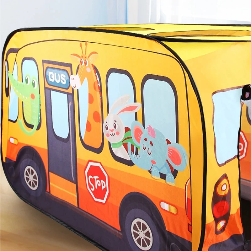Çizgi Film Hayvanları Otobüs T - Kids Outdoor Play Tent incelemesi ve fiyatı