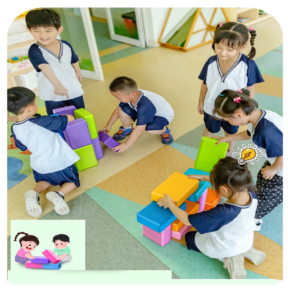 Çocuklar güvenlik köpük blokla - Stepping Stone Foam incelemesi ve fiyatı