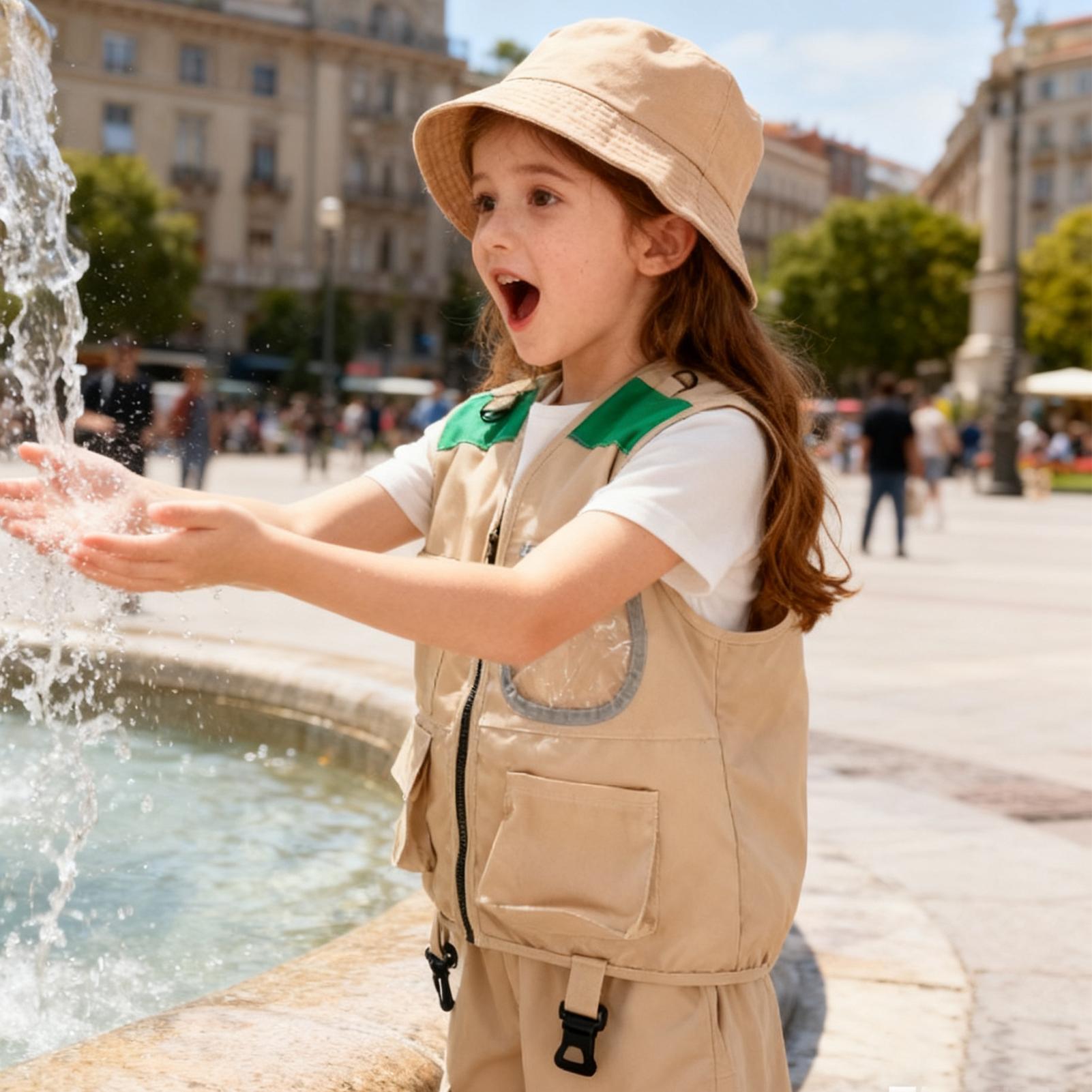 Çocuklar için keşifçı şapkası  - Kids Outdoor Umbrella incelemesi ve fiyatı