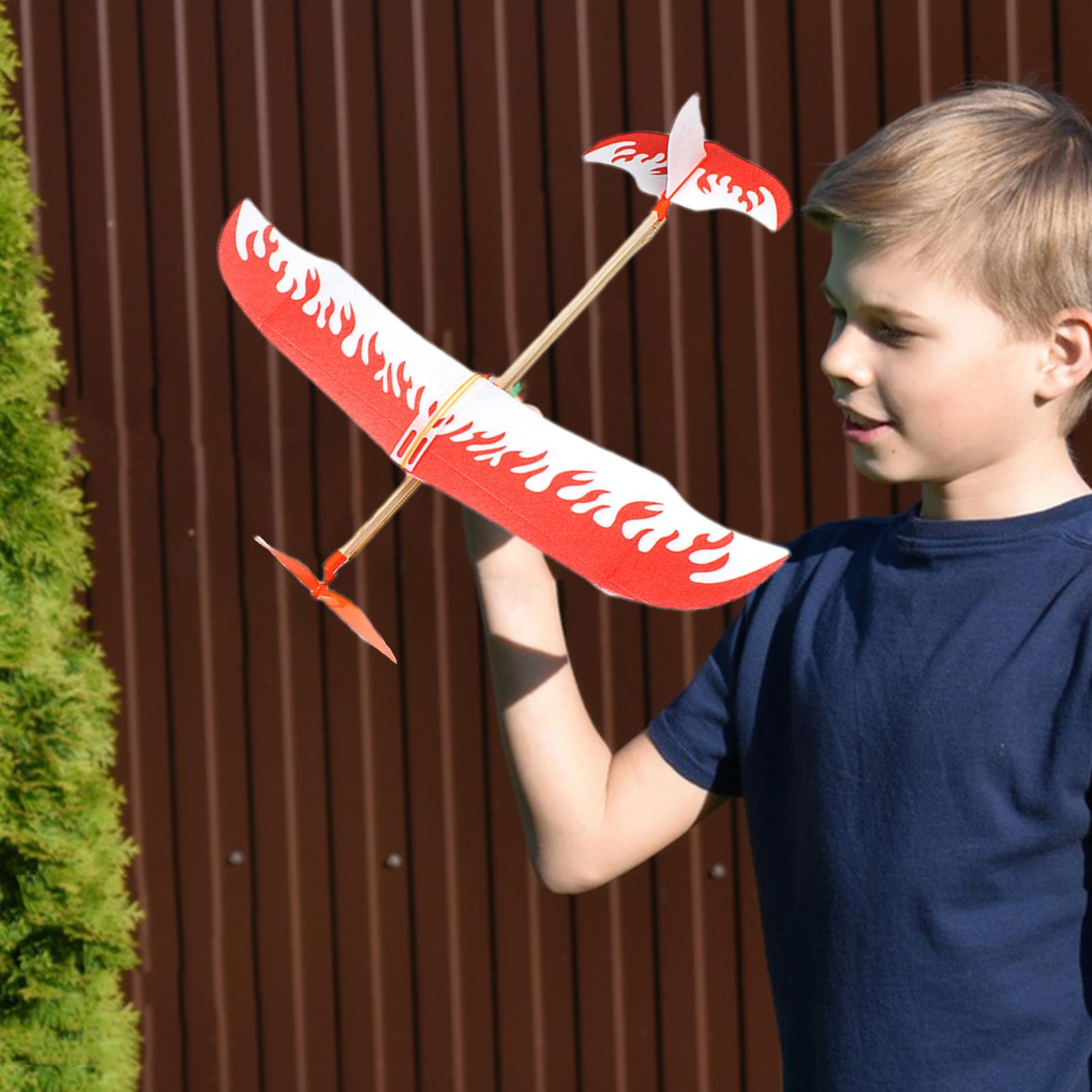 Lastik Bantlı Uçaklar Motorlu  - Kids Outdoor Activity Toys incelemesi ve fiyatı