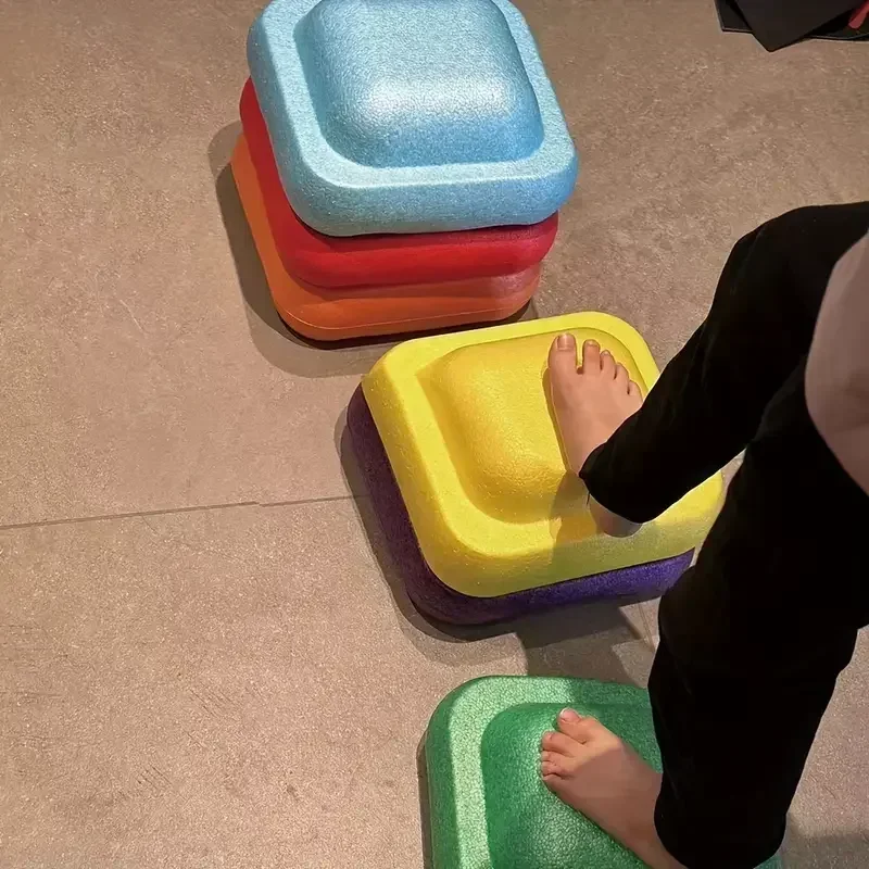 1/3 adet gökkuşağı denge basam - Stepping Stone Foam incelemesi ve fiyatı