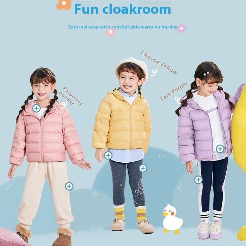 Sonbahar ve kış çocuk hafif pa - Kids Outdoor Jacket incelemesi ve fiyatı