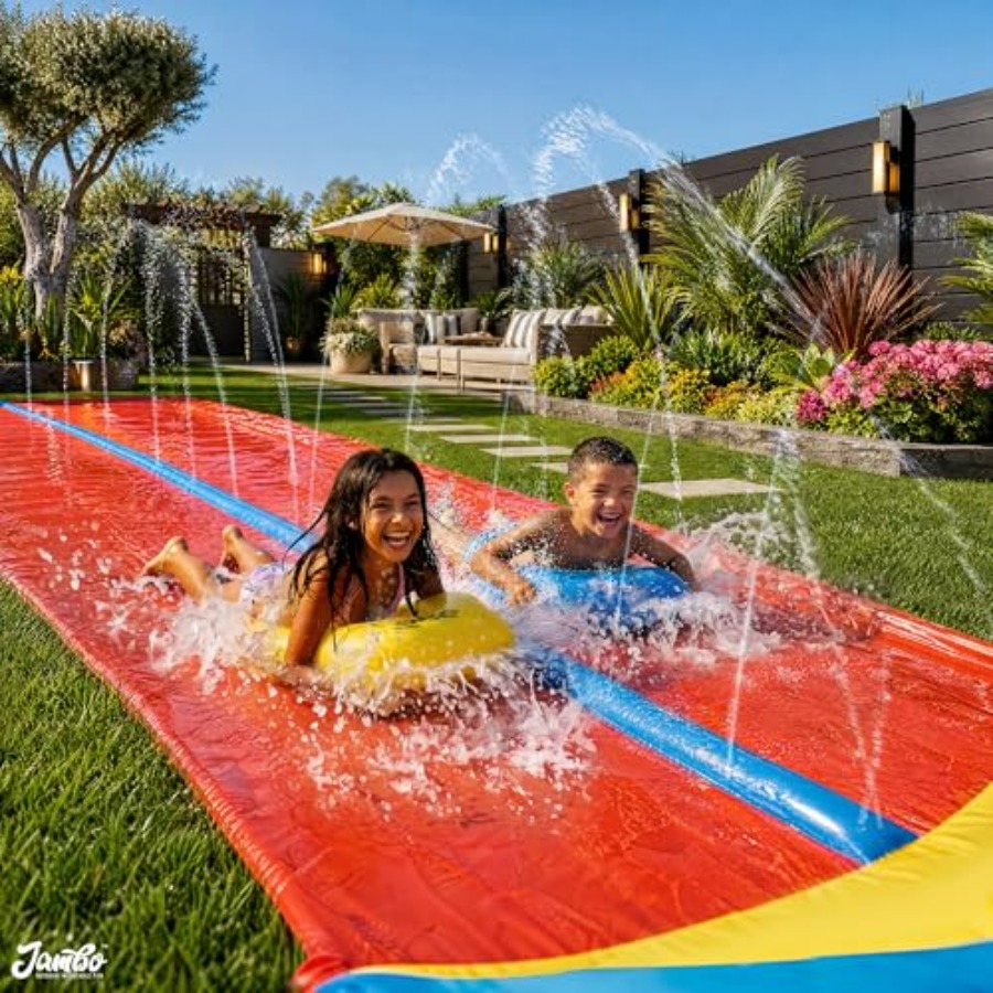 Çocuklar için dış mekan su kay - Kids Outdoor Water Slide incelemesi ve fiyatı