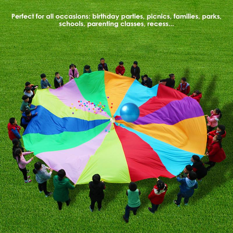 Çocuklar için gökkuşağı paraşü - Kids Outdoor Umbrella incelemesi ve fiyatı