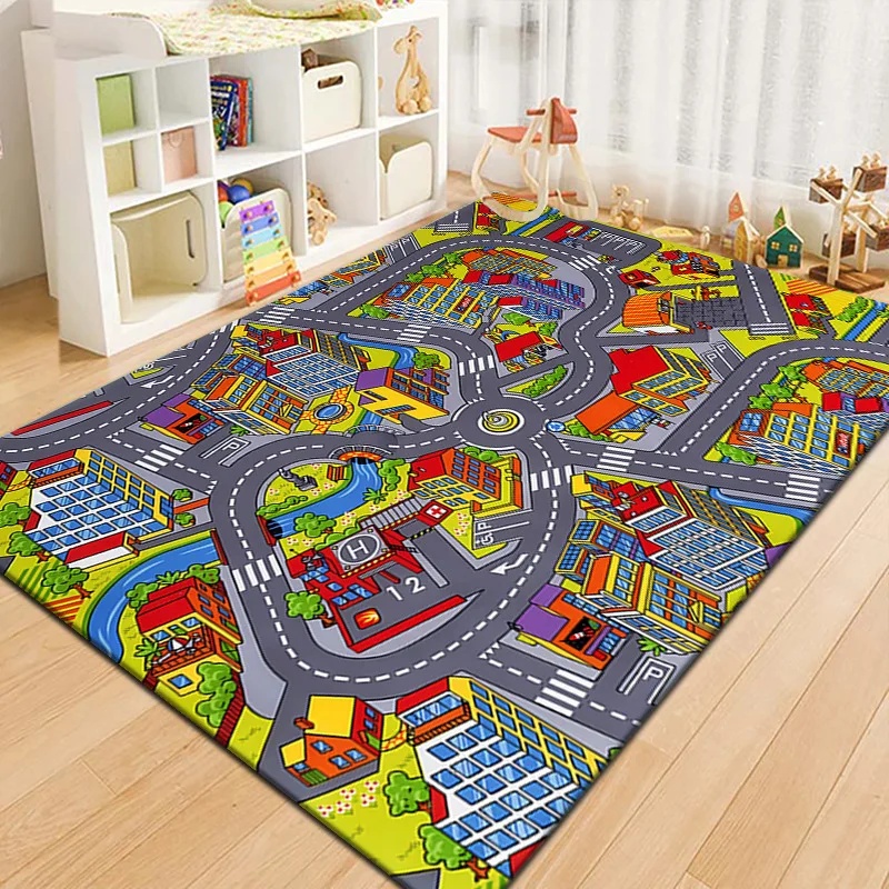 Renkli Çocuklar Şehir Haritası - Kids Outdoor Play Area incelemesi ve fiyatı