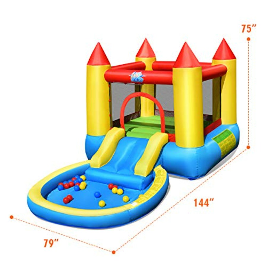 3-5 yaş arası çocuklar için şi - Kids Outdoor Water Slide incelemesi ve fiyatı