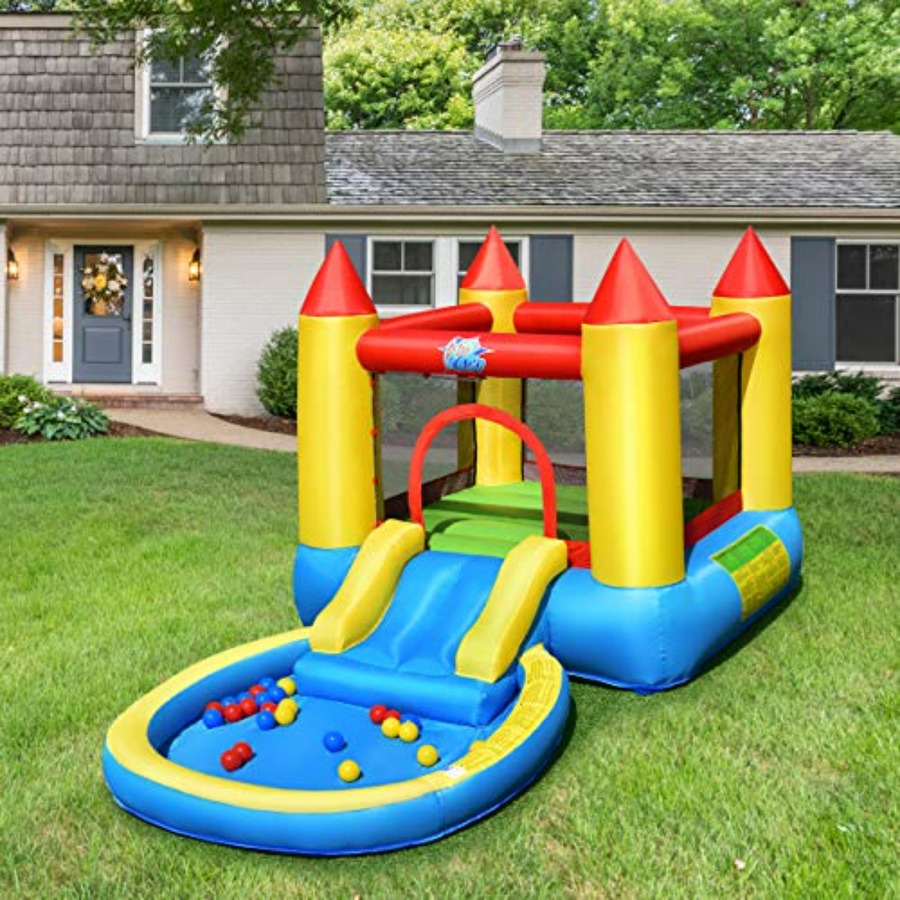 3-5 yaş arası çocuklar için şi - Kids Outdoor Water Slide incelemesi ve fiyatı