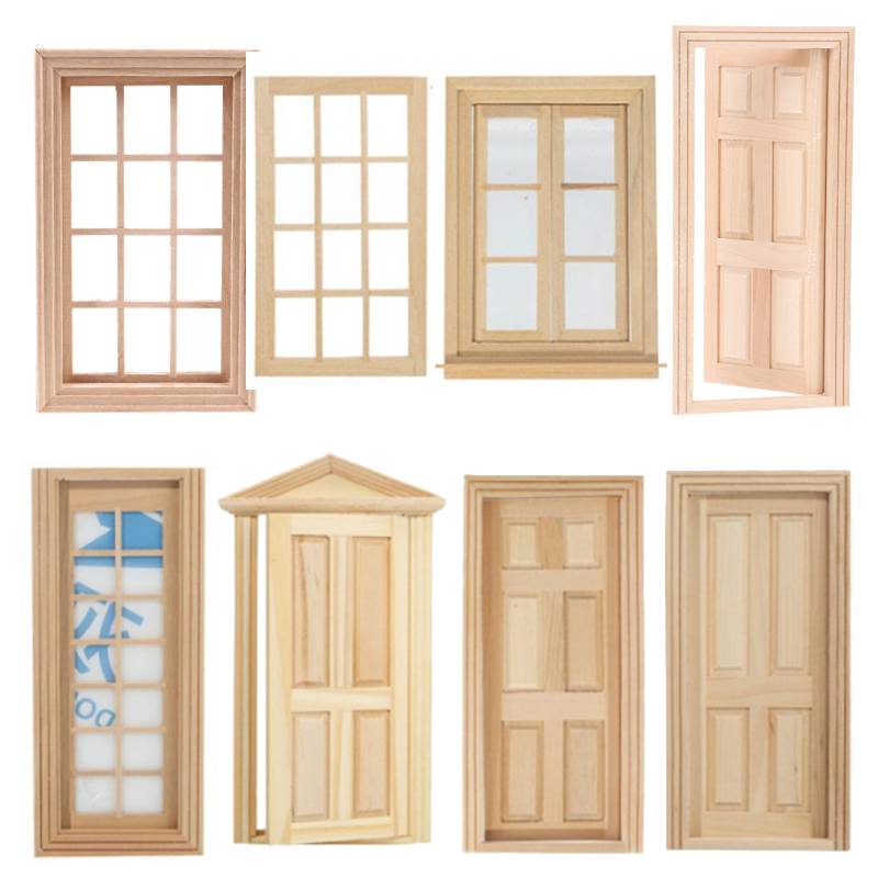 1:12 Dollhouse Mini Kapılar ve - Kids Outdoor Cubby House incelemesi ve fiyatı