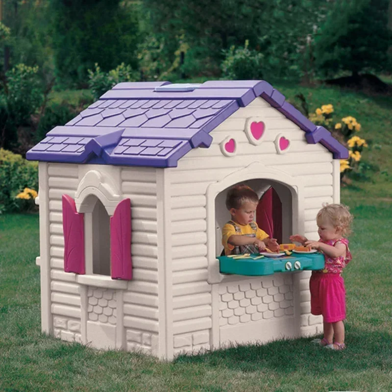 Oyuncak ev, plastikten yapılmı - Kids Outdoor Cubby House incelemesi ve fiyatı