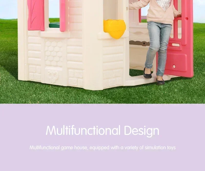 Oyuncak ev, plastikten yapılmı - Kids Outdoor Cubby House incelemesi ve fiyatı