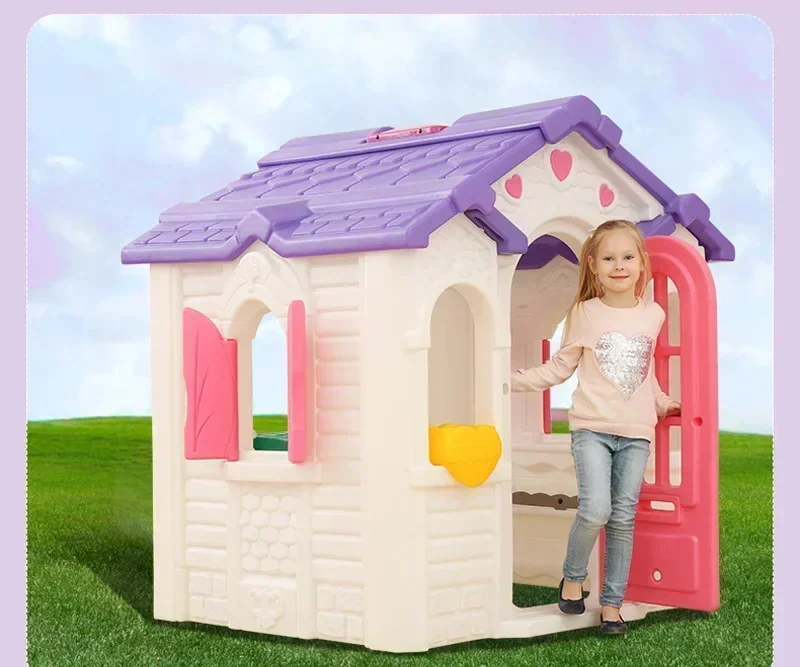 Oyuncak ev, plastikten yapılmı - Kids Outdoor Cubby House incelemesi ve fiyatı