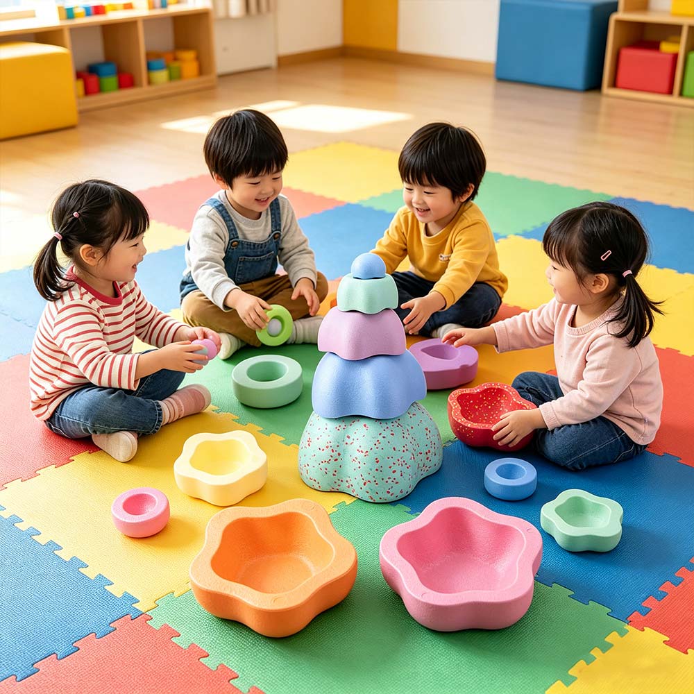 Nehir Taşları Denge Taşı Oyunu - Stepping Stone Foam incelemesi ve fiyatı