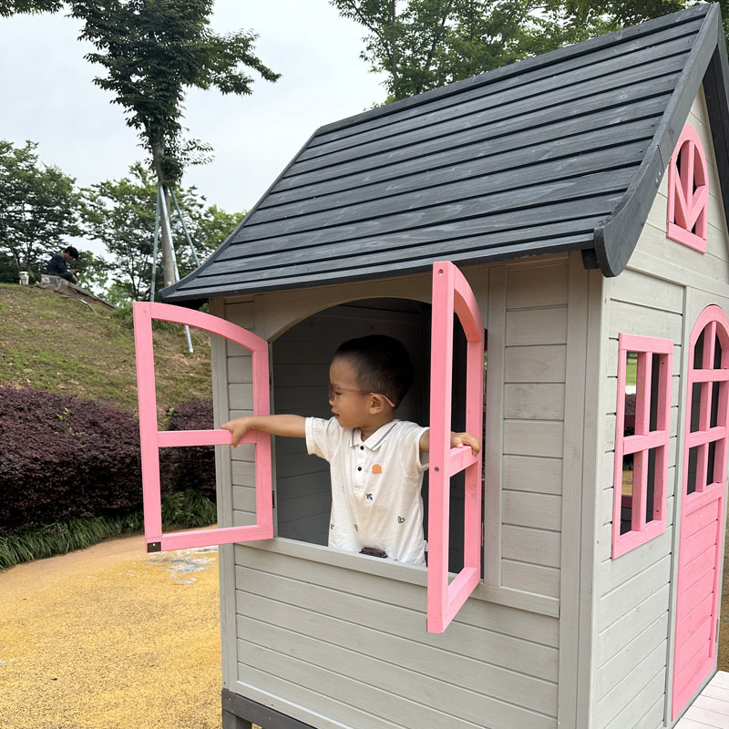 Çocuklar için kütük ev, ağaç,  - Kids Outdoor Doll House incelemesi ve fiyatı