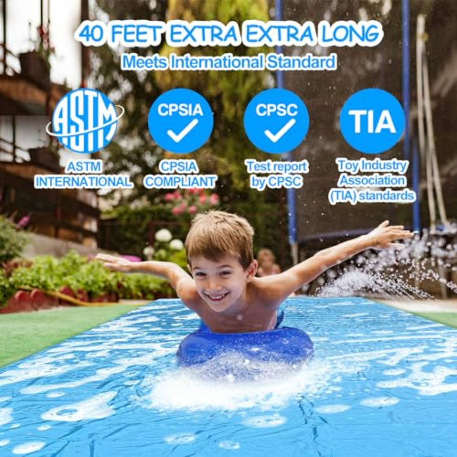 Çocuklar ve yetişkinler için a - Kids Outdoor Water Slide incelemesi ve fiyatı