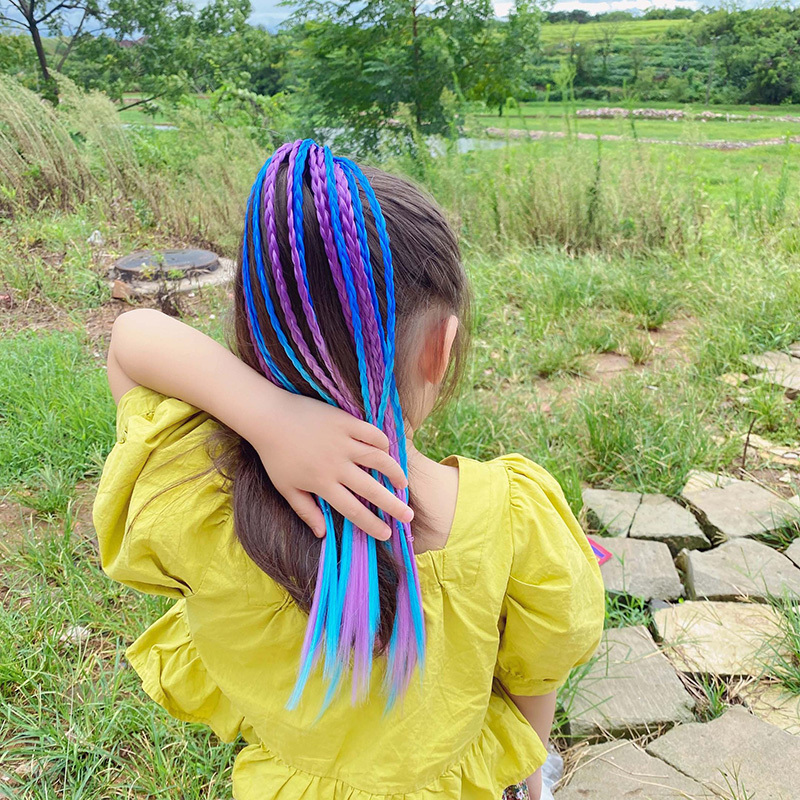 1 adet yeni kızlar renkli peru - Kids Outdoor Decor incelemesi ve fiyatı