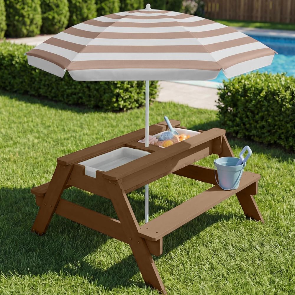 Çocuklar için Şemsiyeli Piknik - Kids Outdoor Umbrella incelemesi ve fiyatı