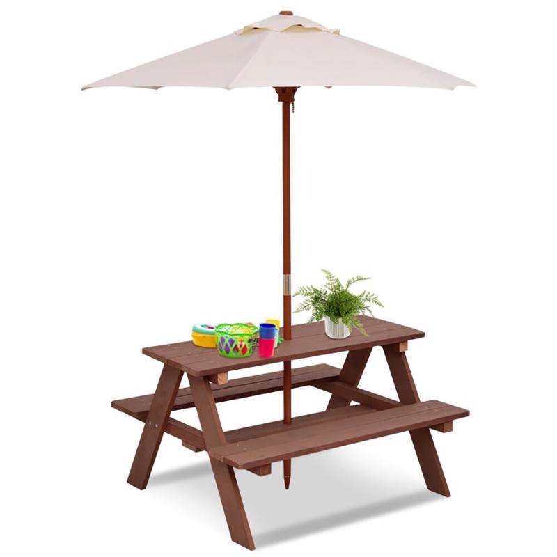 Açık Hava 4 Kişilik Çocuk Pikn - Kids Outdoor Umbrella incelemesi ve fiyatı