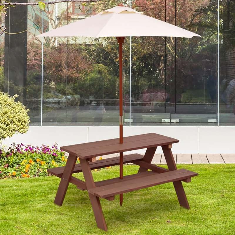 Açık Hava 4 Kişilik Çocuk Pikn - Kids Outdoor Umbrella incelemesi ve fiyatı