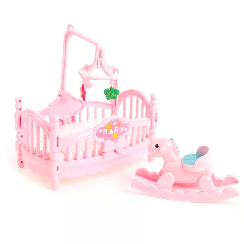 Minyatür Beşik Ahşap At Seti A - Kids Outdoor Doll House incelemesi ve fiyatı