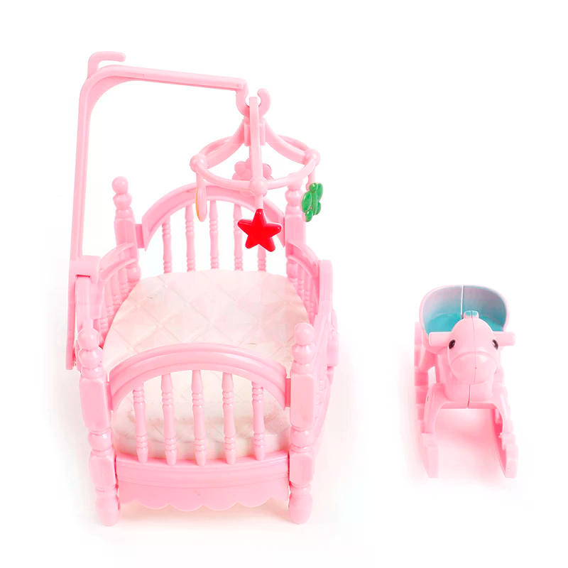 Minyatür Beşik Ahşap At Seti A - Kids Outdoor Doll House incelemesi ve fiyatı