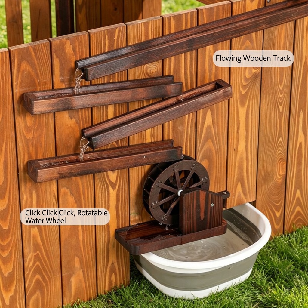 Ahşap Açık Hava Oyun Evi Çamur - Kids Outdoor House With Kitchen incelemesi ve fiyatı