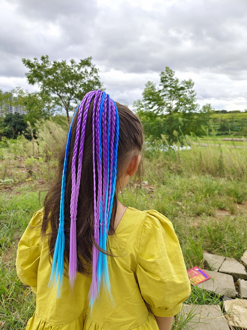 1 adet yeni kızlar renkli peru - Kids Outdoor Decor incelemesi ve fiyatı