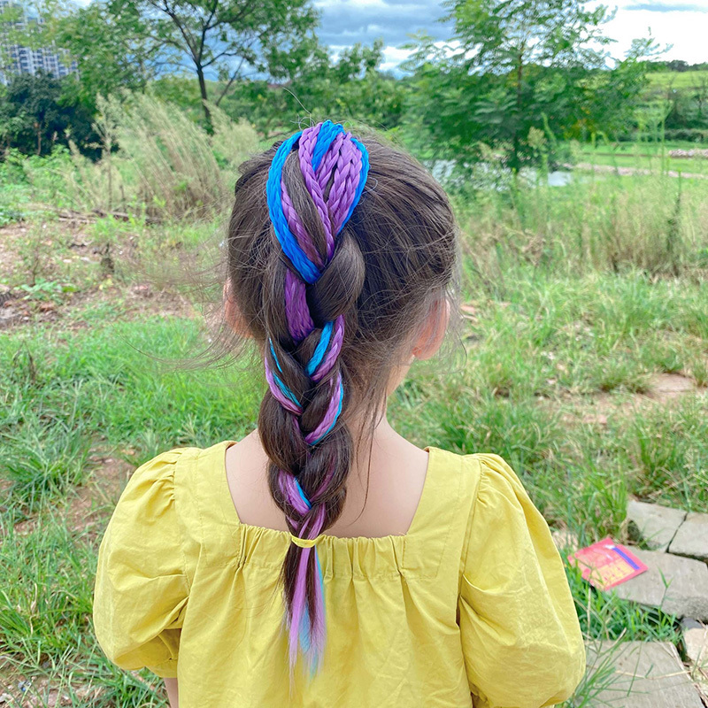 1 adet yeni kızlar renkli peru - Kids Outdoor Decor incelemesi ve fiyatı