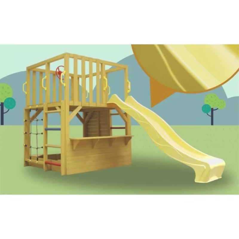 Çocuklar için Ahşap Dış Mekan  - Kids Outdoor Cubby House incelemesi ve fiyatı