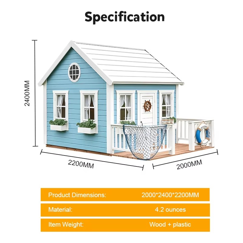 Açık Hava Bahçe Kulübesi Çocuk - Kids Outdoor Cubby House incelemesi ve fiyatı