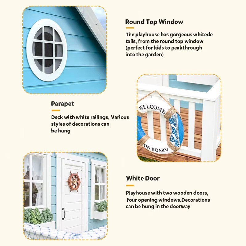 Açık Hava Bahçe Kulübesi Çocuk - Kids Outdoor Cubby House incelemesi ve fiyatı